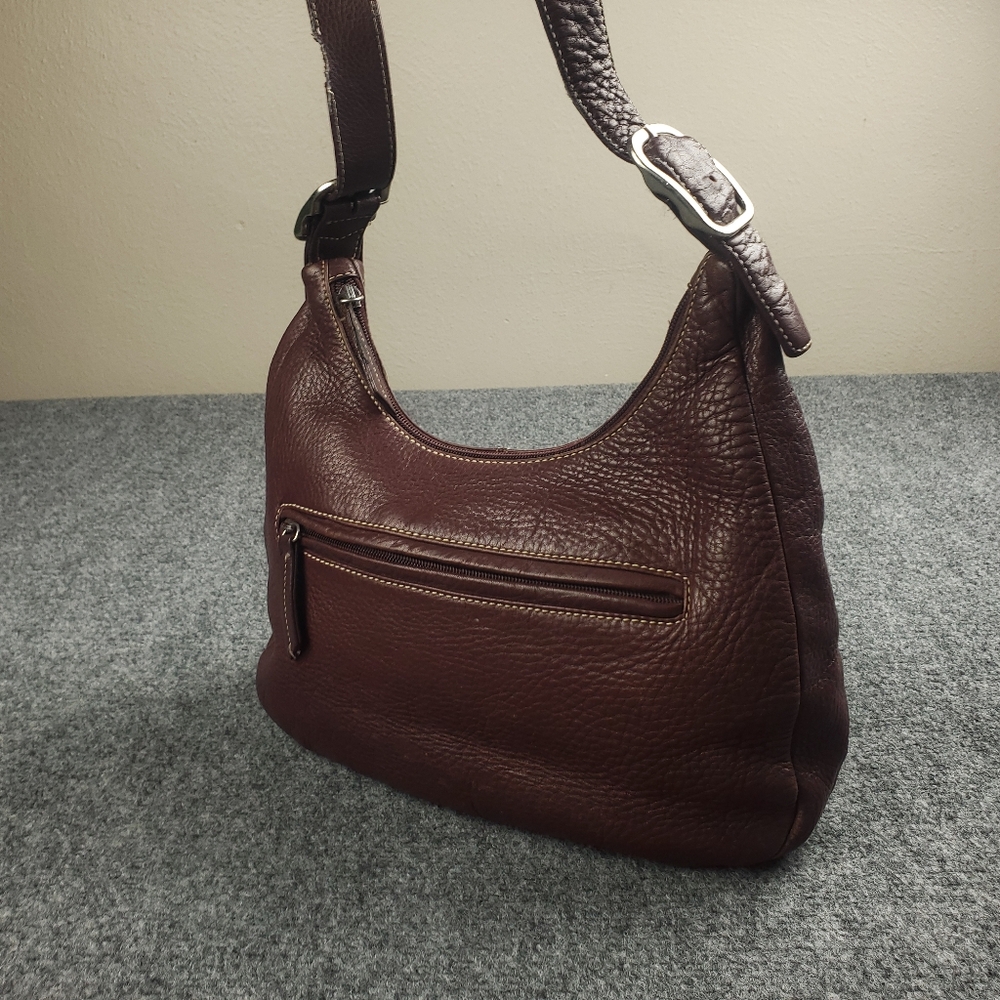 Giani Bernini Brown Leather Hobo Bag